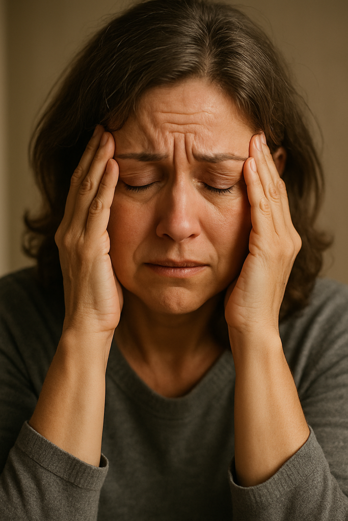 20250526_1320_Compassionate Anxiety Portrait_simple_compose_01jw68j0t5fpsvynwvth6wm2aj General anxiety counselling underscore Brobridge Heath RH 12 W. Sussex