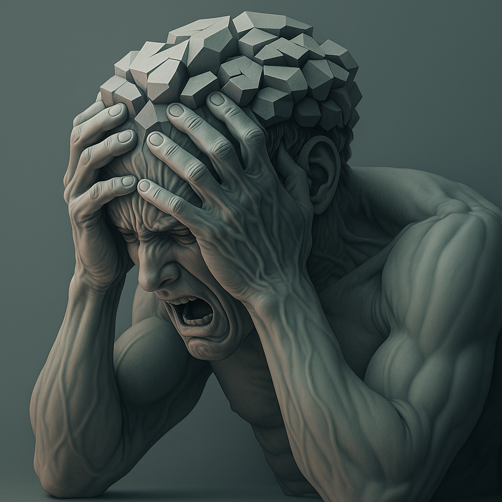 ChatGPT Image May 27, 2025 at 04_19_34 PM This is what anxiety feels like—loud, relentless, and invisible to everyone else." At Eleos Counselling in West Sussex, we help you break through the noise, ease the weight, and find calm in the chaos. You don’t have to carry it alone.