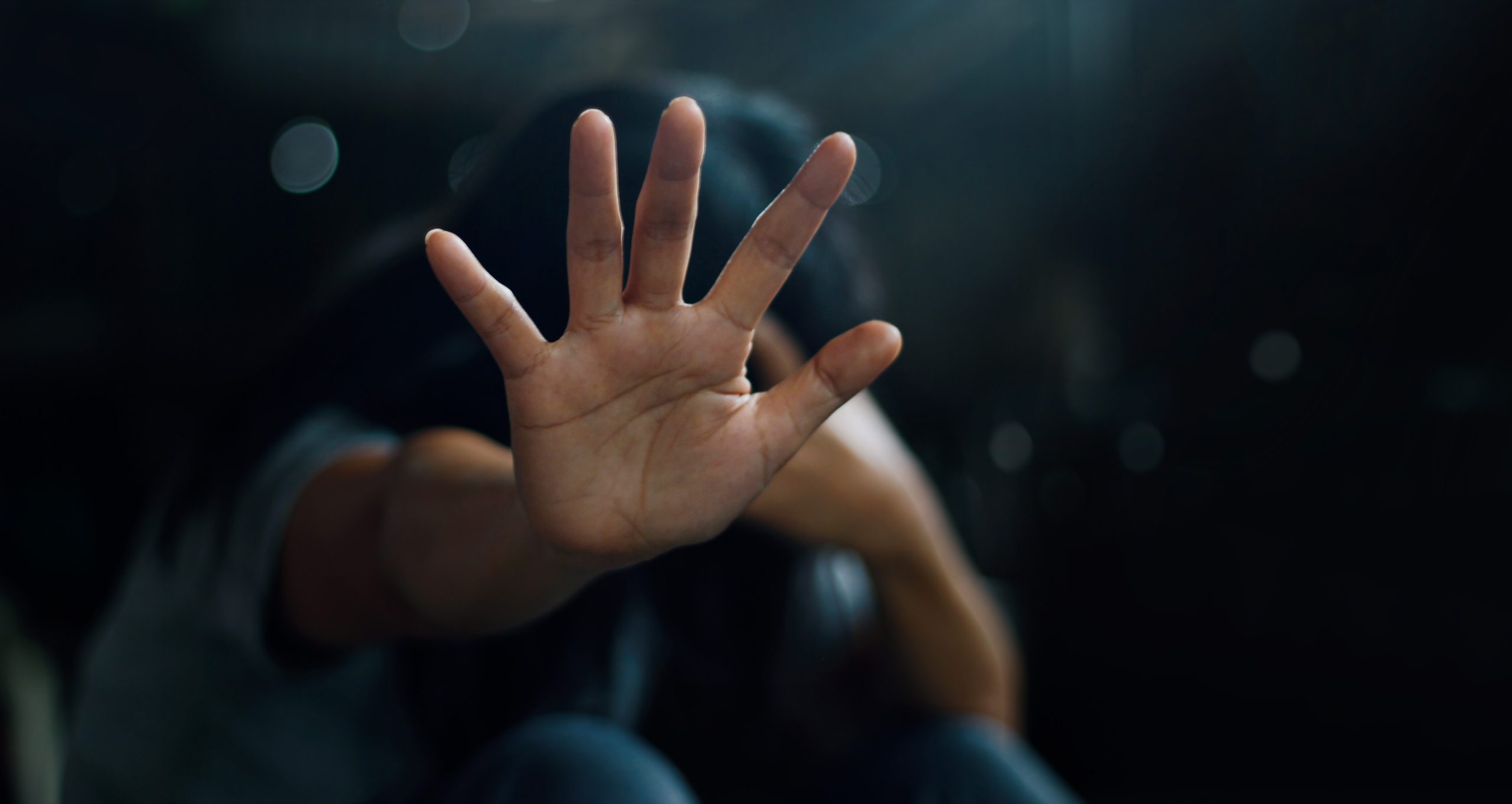 PTSD Mental health concept. Post Traumatic Stress Disorder. The