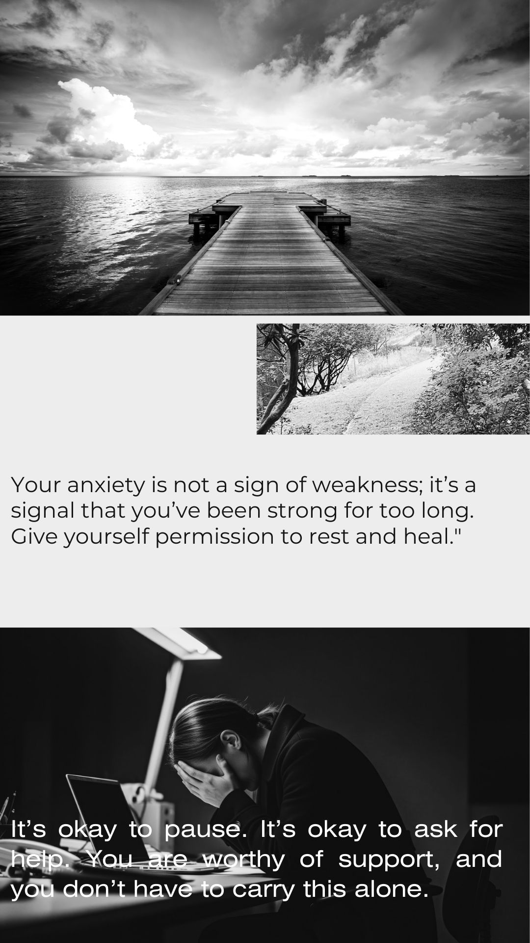 Black and white image representing anxiety and emotional overwhelm, symbolising compassionate anxiety counselling support at Eleos Counselling in West Sussex