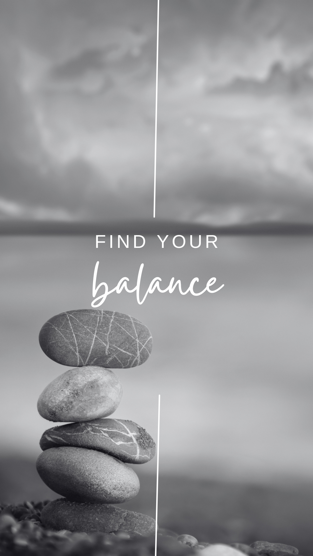 Depression counselling in Angmering BN16 West Sussex – balanced stacked stones by the sea symbolising emotional stability and therapy support