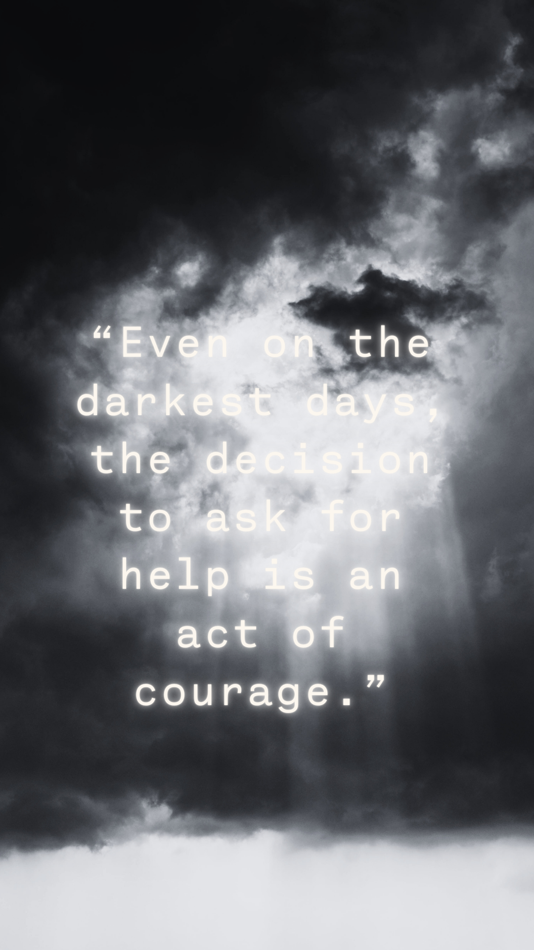 Dark storm clouds with light breaking through – Addiction therapy in Horsham RH12 RH13 offering hope and recovery support