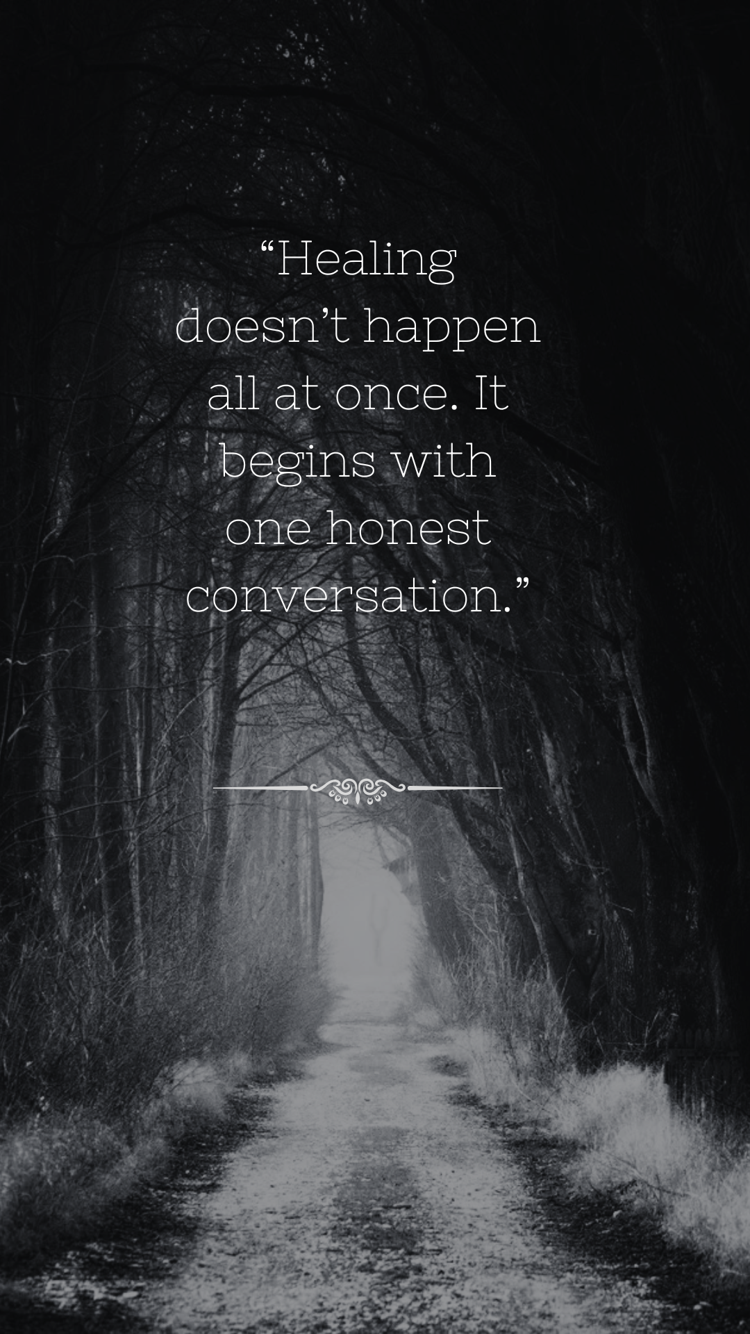 Depression counselling in West Chiltington RH20 West Sussex – woodland path with light ahead symbolising healing through therapy<br />
