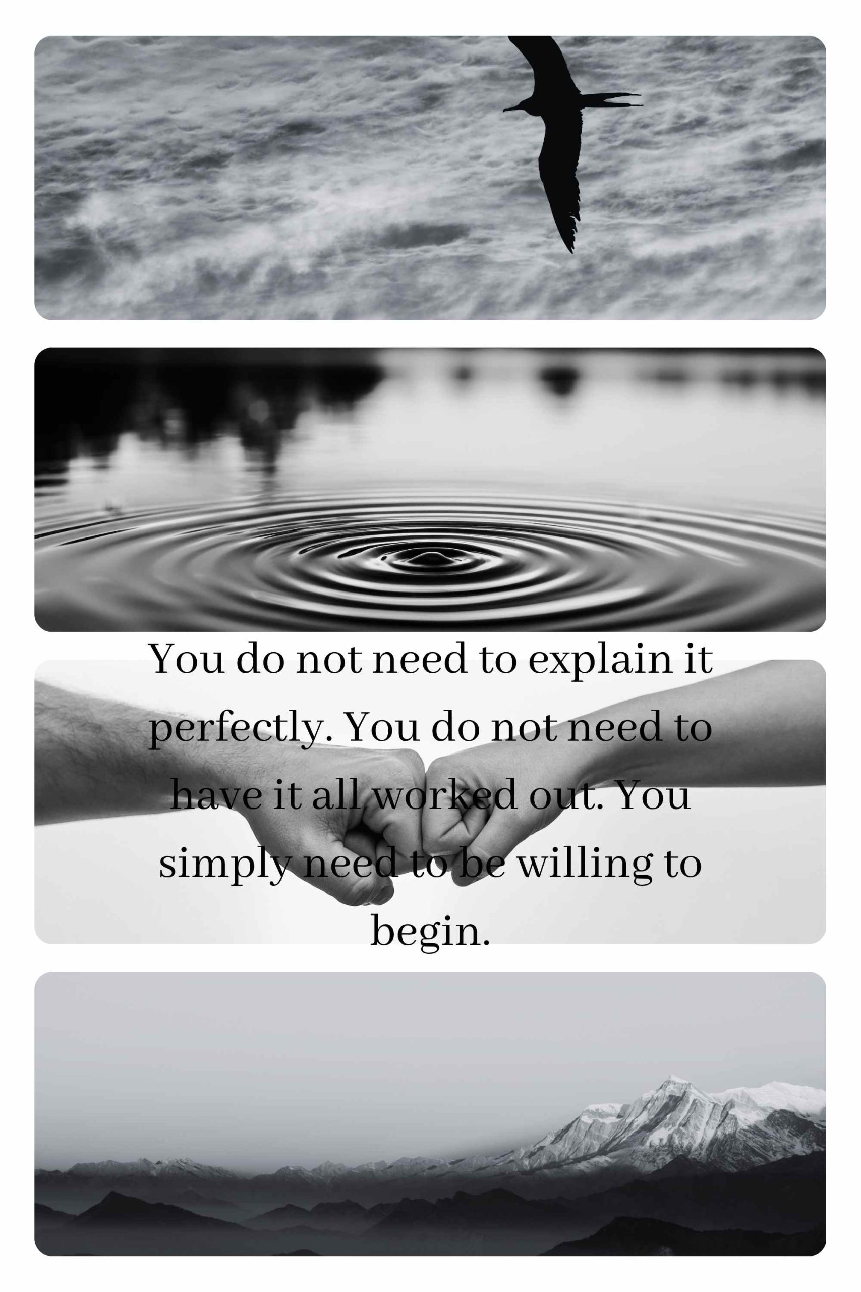 You Simply Need to Be Willing to Begin — Phobia Counselling West Sussex at Eleos Counselling